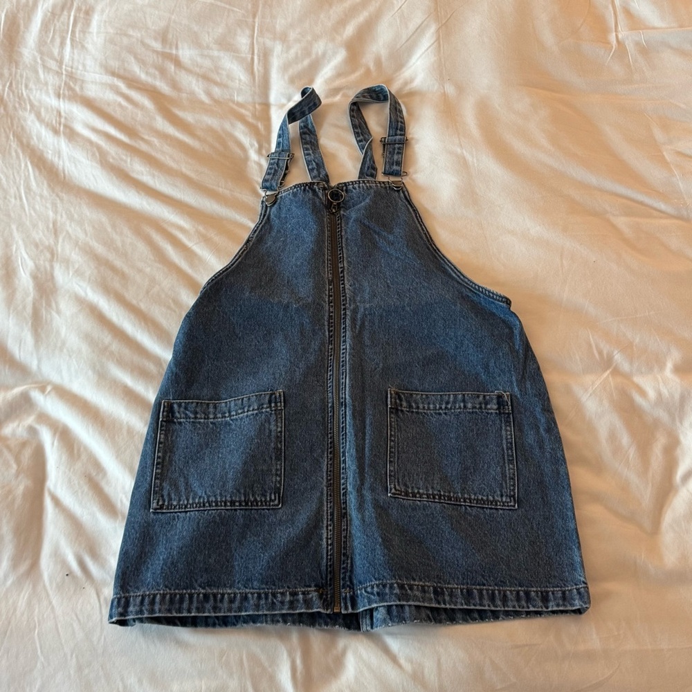 Denim Overall Dress